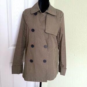 EVERLANE Cotton Swing Trench Coat Jacket